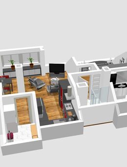 RESERVIERT! Provisionsfrei | Allersberg: Exklusive Dachgeschosswohnung in Top-Lage! Moderner Ausbau, anspruchsvolles Design - Allersberg