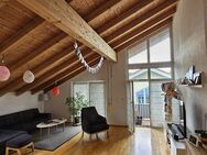 Schöne Dach - Galerie Wohnung in Miesbach 4 Zi. - 130 m² - 1450 € Holz Parkett Boden 2 Stellplätz - Miesbach