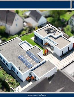 Moderne Bungalowanlage mit Einliegerwohnung, Wellnessbereich und Gartenidylle - Neuendettelsau