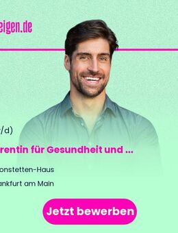 Referentin für Gesundheit und Soziales (m/w/d) - Frankfurt (Main)