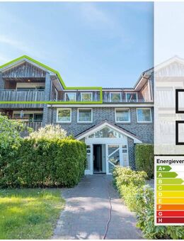 Großzügige, moderne Dachgeschosswohnung in kleiner Wohnanlage. Energieeffizienzklasse "B" - Elmshorn