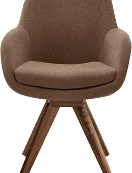 Musterring Esszimmerstuhl Tavia (Set, 2 St), Stativgestell Wildnussbaum, Drehfunktion optional, diverse Farben