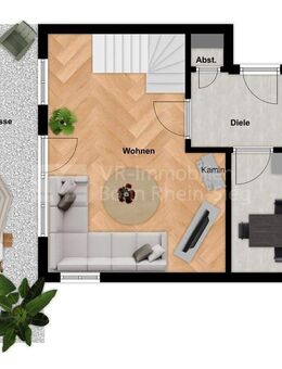 Gemütliche Maisonette- Wohnung im Höhenort! - Rheinbach