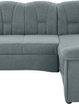 DOMO collection Ecksofa Papenburg B/T/H: 242/190/84 cm L-Form, wahlweise mit Bettfunktion, Langer Schenkel links oder rechts
