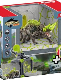 Schleich® Spielfigur ELDRADOR® CREATURES, BattleCave Steinchamäleons (42677)