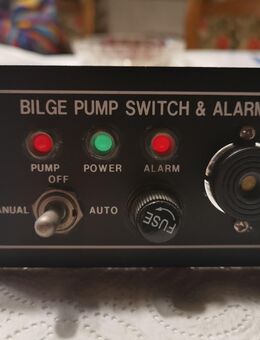 Bilgepumpenschalttafel mit Summer - Hamburg Wandsbek