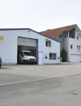 Einmalige Immobilie mit Gewerbehalle und Zweifamilienhaus in verkehrsgünstiger Lage - Mühlhausen (Baden-Württemberg)
