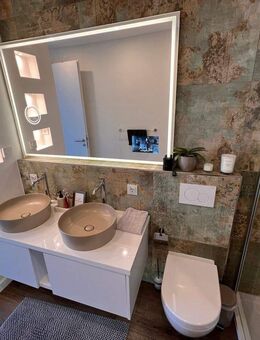 LUXUS Hausboot - 3 Etagen - 100m² Wohnen + 120 m² SONNENTERRASSE - Kamin, Kino, komplett individuell - Schwielowsee