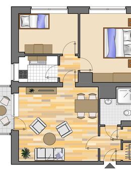 Demnächst frei! 3-Zimmer-Wohnung in Dorsten - Dorsten
