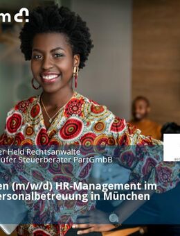 Assistenten (m/w/d) HR-Management im Bereich Personalbetreuung in München - München