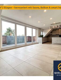 Bezugsbereite Maisonette-Wohnung! Kernsaniert mit Sauna, Balkon & SmartHome in Frechen-Buschbell! - Frechen
