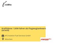 Kraftfahrer / LKW-Fahrer als Flugzeugtankwarte (m/w/d) - München