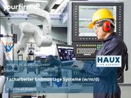 Facharbeiter Endmontage Systeme (w/m/d) - Karlsbad