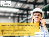 Qualitätsmanager im Bauwesen (m/w/d) - Mönchengladbach