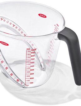OXO Good Grips Messbecher, Kunststoff, 1 Liter, abgewinkelt