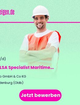 ILS / LSA Specialist (m/w/d) Maritime Systems - Oldenburg