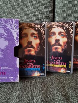 3 VHS Kassetten "Jesus von Nazareth " Dokumentation 5 - Merzenich