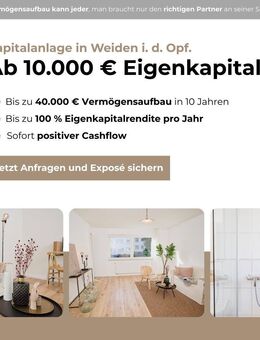 ?ZUM KAUF: Kapitalanlage in Weiden i. d. Opf. zum VERMÖGENSAUFBAU und STEUERNSPAREN? - München