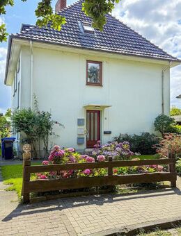 Ein Zuhause mit Gartenidylle! 4 Zimmer-Erdgeschosswohnung mit Garage und besonderem Charme - Ritterhude