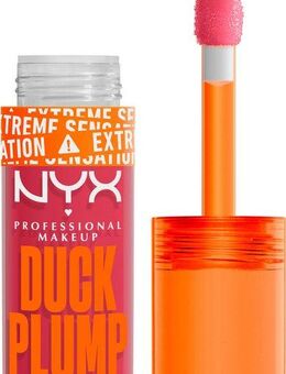 NYX Lipgloss NYX Professional Makeup Duck Plump Strike a Rose, mit Collagen