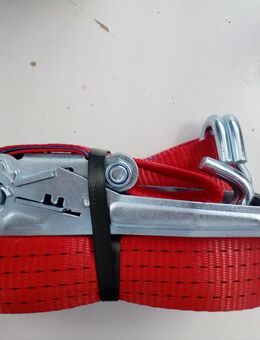 Spanngurt 8m mit Ratsche und Haken LC2000 daN; Zugkraft 2040 kg - Essen