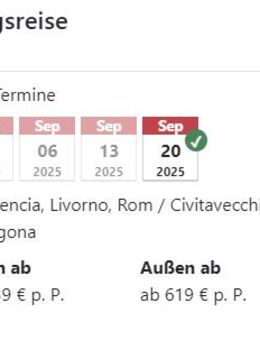 MSC Last Minute Restplätze ab 539,- € p. P. - Wertheim