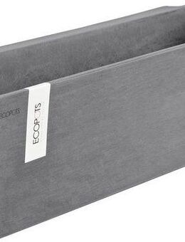 ECOPOTS Blumentopf MANHATTAN L Grey, BxTxH: 17,2x17,515 cm