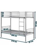 Etagenbett robust auch für Erwachsene in 63739