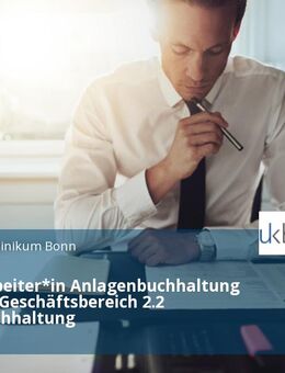 Sachbearbeiter*in Anlagenbuchhaltung (m/w/d) - Geschäftsbereich 2.2 Finanzbuchhaltung - Bonn