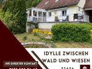 Einfamilienhaus mit Wintergarten auf sonnigem Grundstück mit Waldareal - Gesees