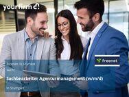 Sachbearbeiter Agenturmanagement (w/m/d) - Stuttgart