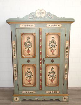 Bauernschrank (Nr.1145) Voglauer Anno 1700 altblau - Sulingen