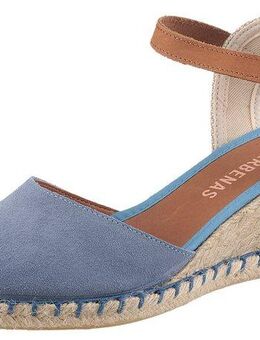 VERBENAS MALENA SERRAJE Sandalette, Sommerschuh, Riemchensandale, Urlaubschuh mit Keilabsatz