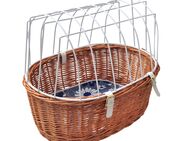 Aumüller Hunde-Fahrradkorb für Gepäckträger mit Schutzgitter - Größe S: L 56 x B 36 x H 50 cm