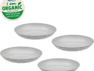 KOZIOL Suppenteller CLUB PLATE, (4 St), 100% recycelbar,CO2 neutrale Produktion, Kunststoff, Ø 22 cm