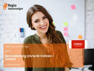 Serviceleitung (m/w/d) Vollzeit / Teilzeit - Germering