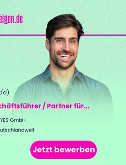 Geschäftsführer / Partner (m/w/d) für eigenes FITYES AI SMART GYM - Berlin Mitte