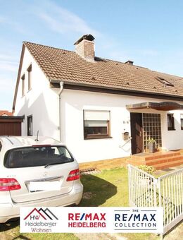 Charmantes EFH, 137m² mit Garten & Stellplatz, 379m² Grundstück in zentraler Lage von Eppelheim - Eppelheim