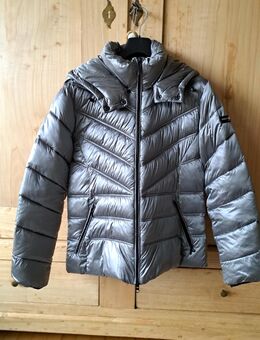 Damenjacke Frieda & Freddies, Modell New York, Grau glänzend, Gr. 40 - Königswinter