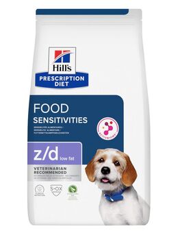 Hill's Prescription Diet z/d Food Sensitivities Low Fat Hydrolysed Soy - Sparpaket: 2 x 3 kg