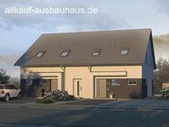 Exquisites Traumhaus: Doppelhaushälfte mit großem Grundstück , malerfertig - Spechbach