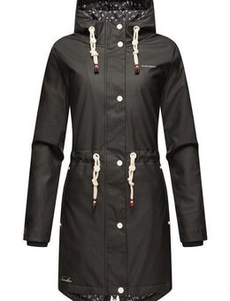 Navahoo Regenjacke Flower of Ocean Wasserdichter Damen Outdoor Regenmantel