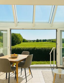 Komplett: Familienidylle am Feldrand!!! großes Haus mit Wintergarten, Kamin & Sauna, Doppel-Garage - Frankfurt (Oder)