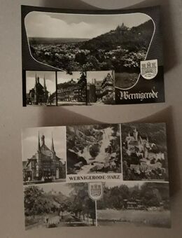Wernigerode Harz 1967 Rathaus Christianental Schloß Feudalmuseum 2 Ansichtskarten - Nürnberg
