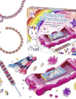 Ravensburger Kreativset So Styly, Magischer Perlenzauber Einhorn, (Set), Made in Europe