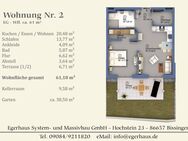 Wohnen in ruhiger Lage von Bissingen – OT Hochstein WHG NR. 2 - Bissingen
