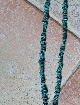 Lange Malachit Kette Vintagelook - Rastede