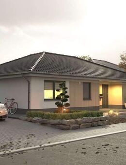 Winkelbungalow, Preis inkl. Grundstück, massiv gebaut - Nohfelden