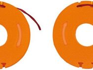 Worx Rasentrimmer-Ersatzspule WA0004.1 Faden, 3 m Fadenlänge, (2-St), für alle 20V WORX Rasentrimmer, Ø 1,65 mm