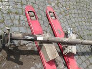 Peitz Wohnwagenachse (1350 kg) gebr. X-EBD 12 ca 202cm (aus LMC 490P BJ 87) - Schotten Zentrum